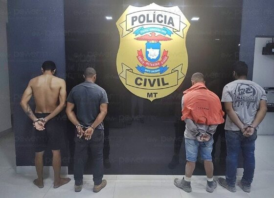 suspeitos presos tráfico de drogas