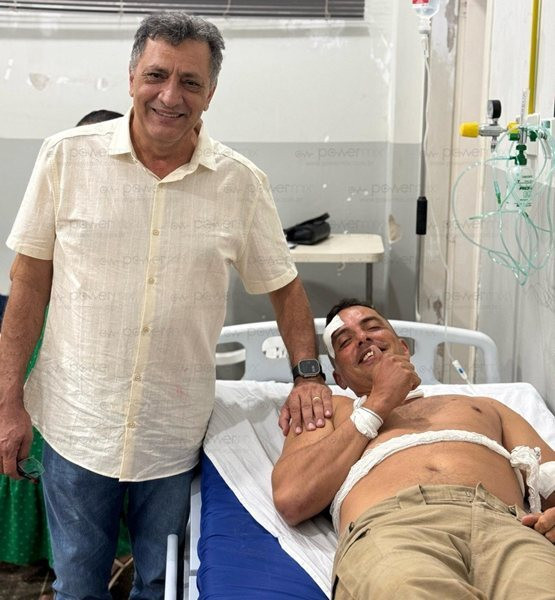 Bombeiro Jardel em recuperação