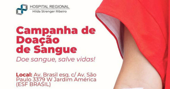 CAPA DOAÇÃO DE SANGUE