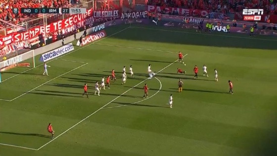 Golaço impressionante deu a vitória ao Independiente nas oitavas de final do Campeonato Argentino.