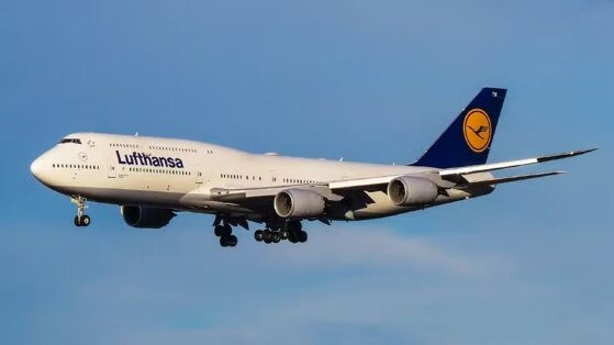 avião Lufthansa