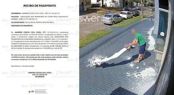 capa matéria pintor