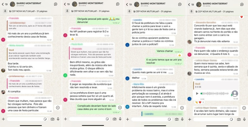 PRINTS MORADORES REVOLTADOS