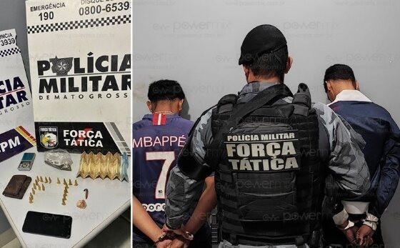 dupla presa tráfico