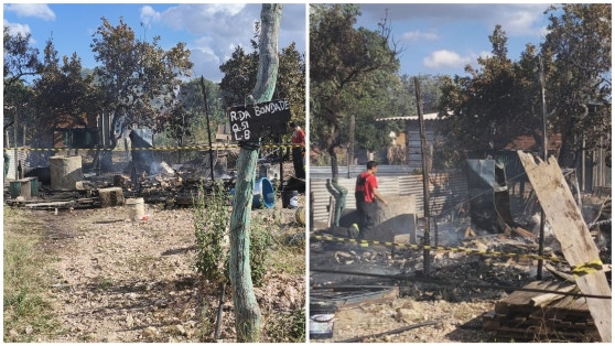 Menino de 5 anos morre em incêndio em barraco de ocupação em Cuiabá