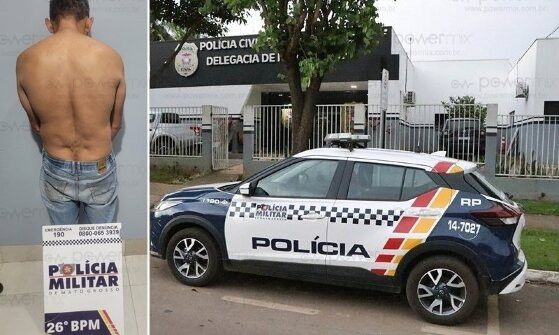 suspeito preso mandado