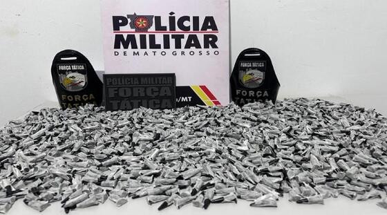 Apreensão de droga com adolescente em Tangará da Serra/MT.