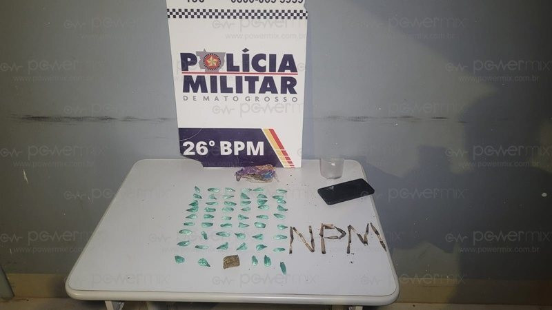 suspeitos presos Trivelato tráfico