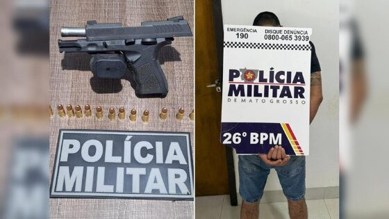 arma apreendida