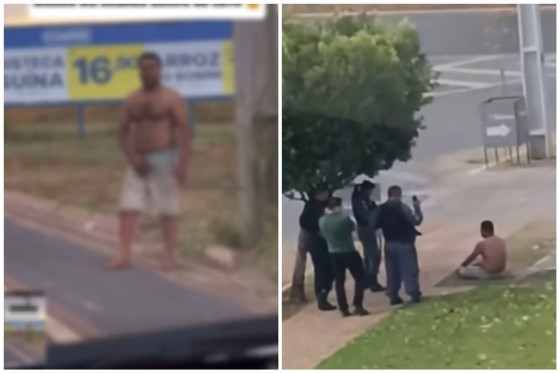 maniaco se masturbando