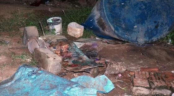 Corpo localizado no Bairro Mathias Neves.