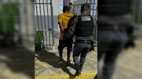 homem preso pm