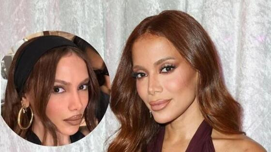 Antes e depois de Anitta