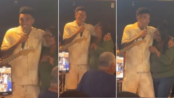 O atacante soltou a voz ao cantar o clássico “Mamãe, estou voltando pra casa” durante uma uma confraternização de família realizada em Cuiabá/MT.