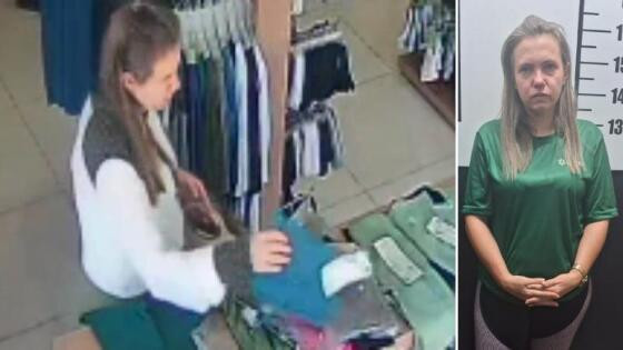 Vereadora é presa após furtar loja de roupas na frente da filha.