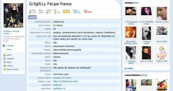 orkut capa
