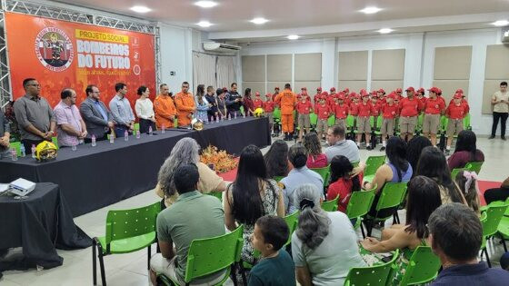 Formatura Bombeiro do futuro