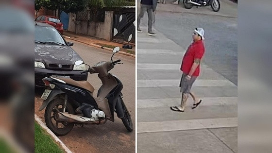 furto de moto feira