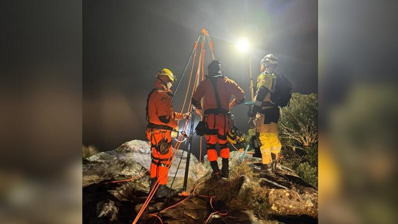 Criança que caiu em cânion no Rio Grande do Sul