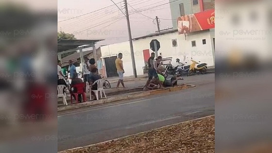 Briga em bar