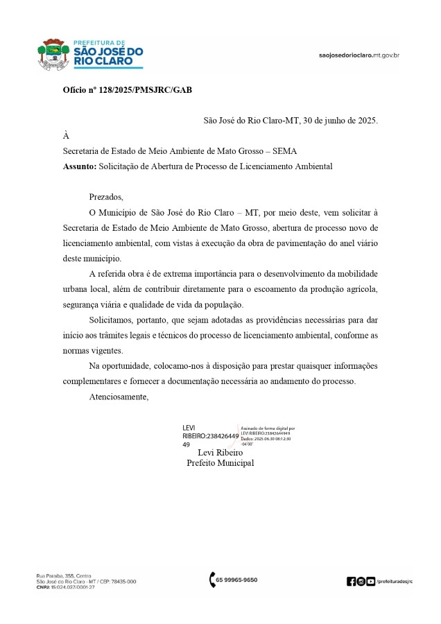 oficio-no-128-abertura-de-processo-na-sema