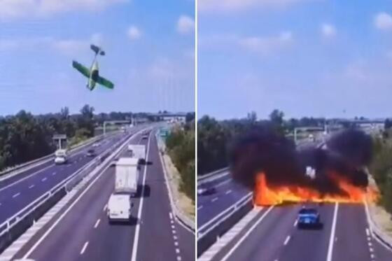 acidente com avião