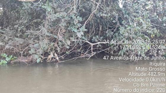 Rio Itiquira morte