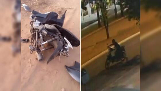 moto furtada localizada