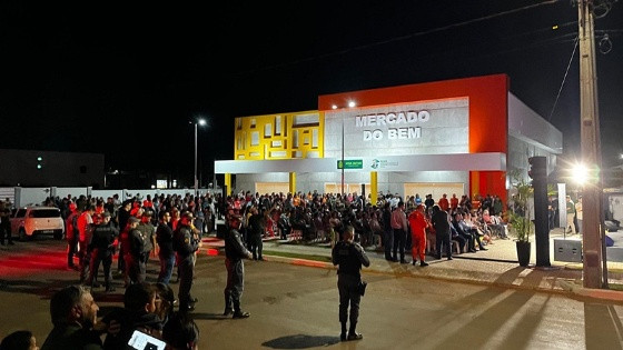 Inauguração Mercado do Bem 