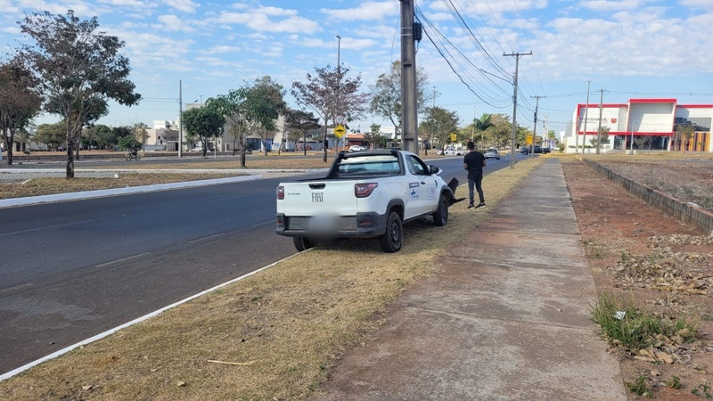 carro colisão com poste