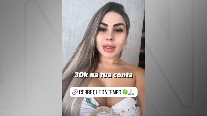 influenciadores Gladison Pieri de Abreu e Pamela Pavão de Souza
