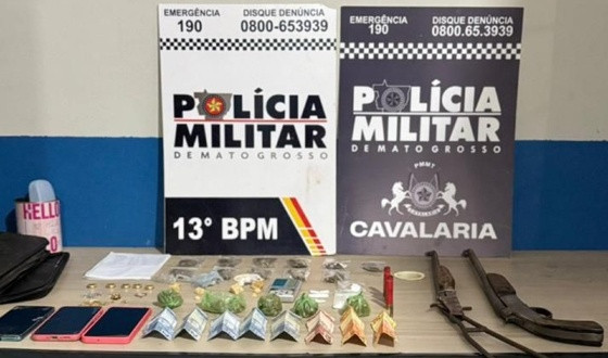 apreensão drogas e armas