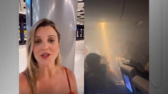 Passageira afirma que ficou em pânico com a situação 