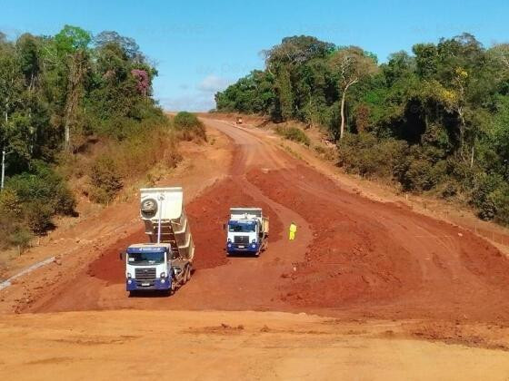 Obras da MT-240