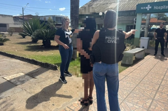 prisão de mulher